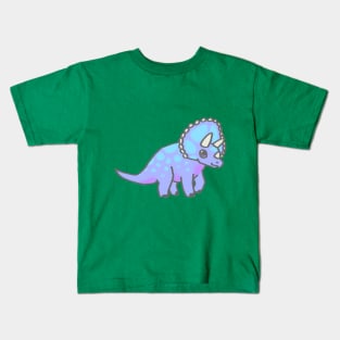 Lil Triceratops Kids T-Shirt